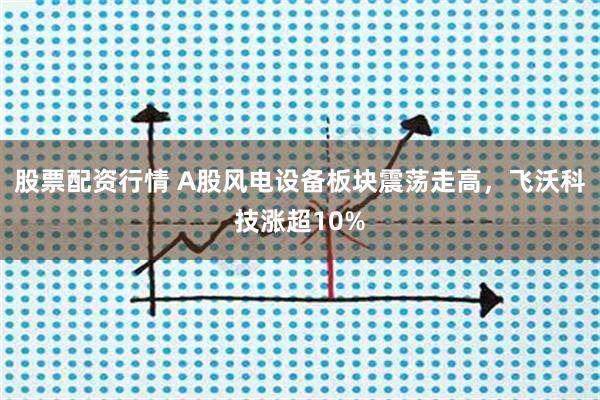 股票配资行情 A股风电设备板块震荡走高，飞沃科技涨超10%